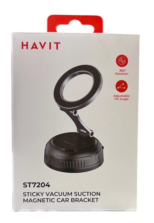 HAVIT SOPORTE AUTO MAGNETICO ROTATIVO ST7204