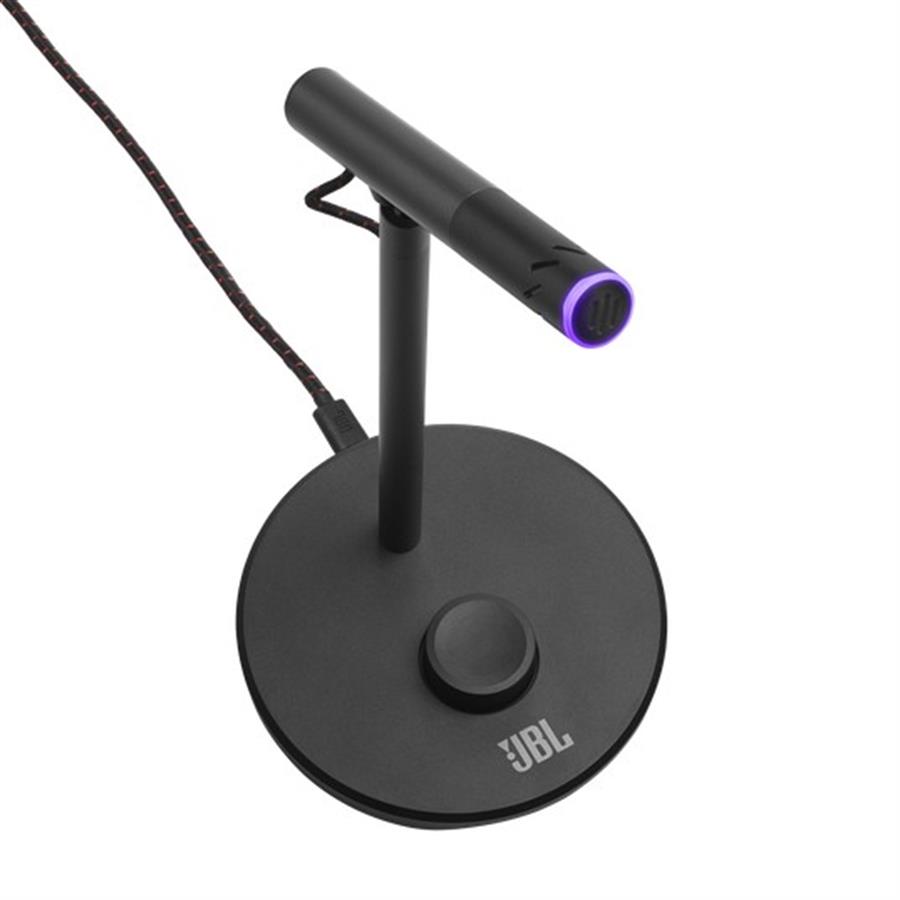JBL QUANTUM STREAM TALK MICROFONO GAMER BLACK