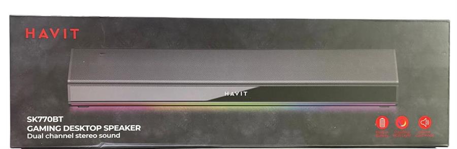 HAVIT BARRA DE SONIDO SK770BT WIRELESS DESKTOP SPEAKER