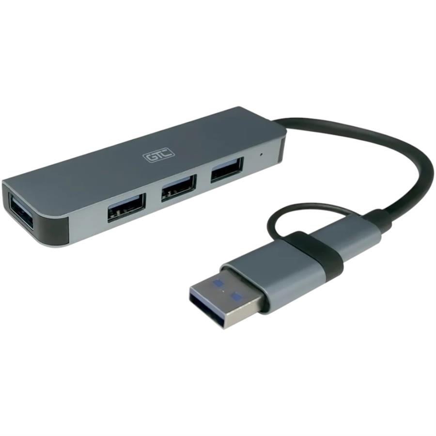 GTC HUB ADAPTADOR USB 4-1 HUG-016