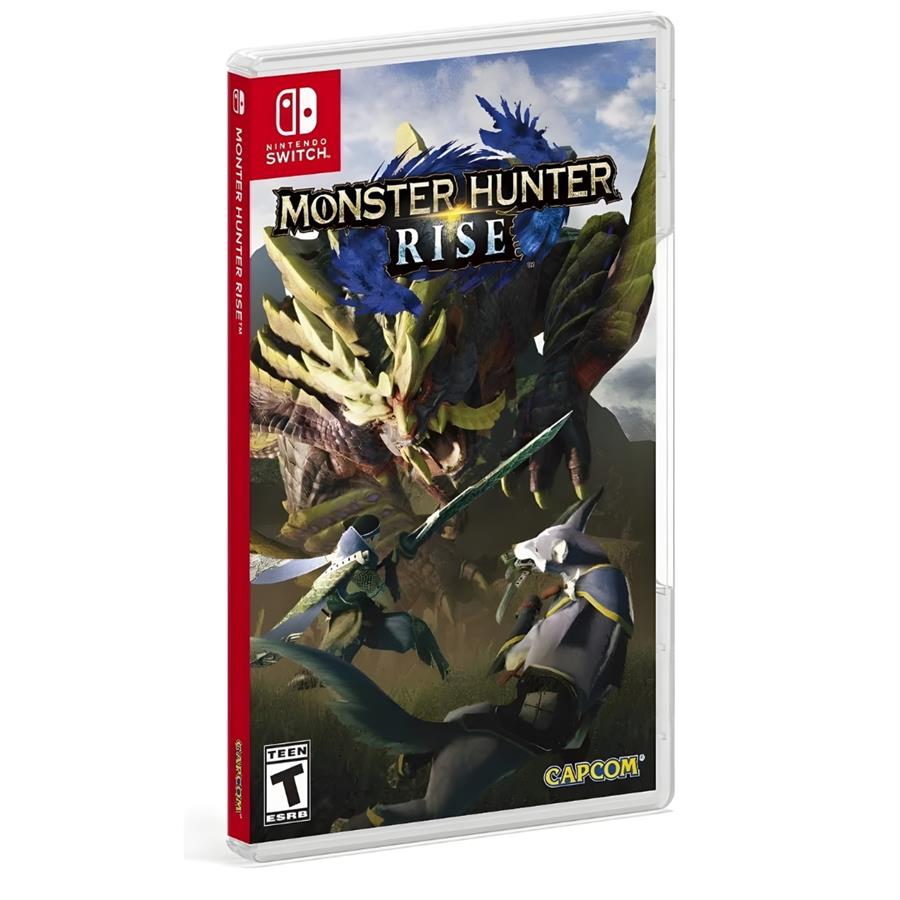 MONSTER HUNTER RISE JUEGO NINTENDO SWITCH ABIERTO SIN CAJA