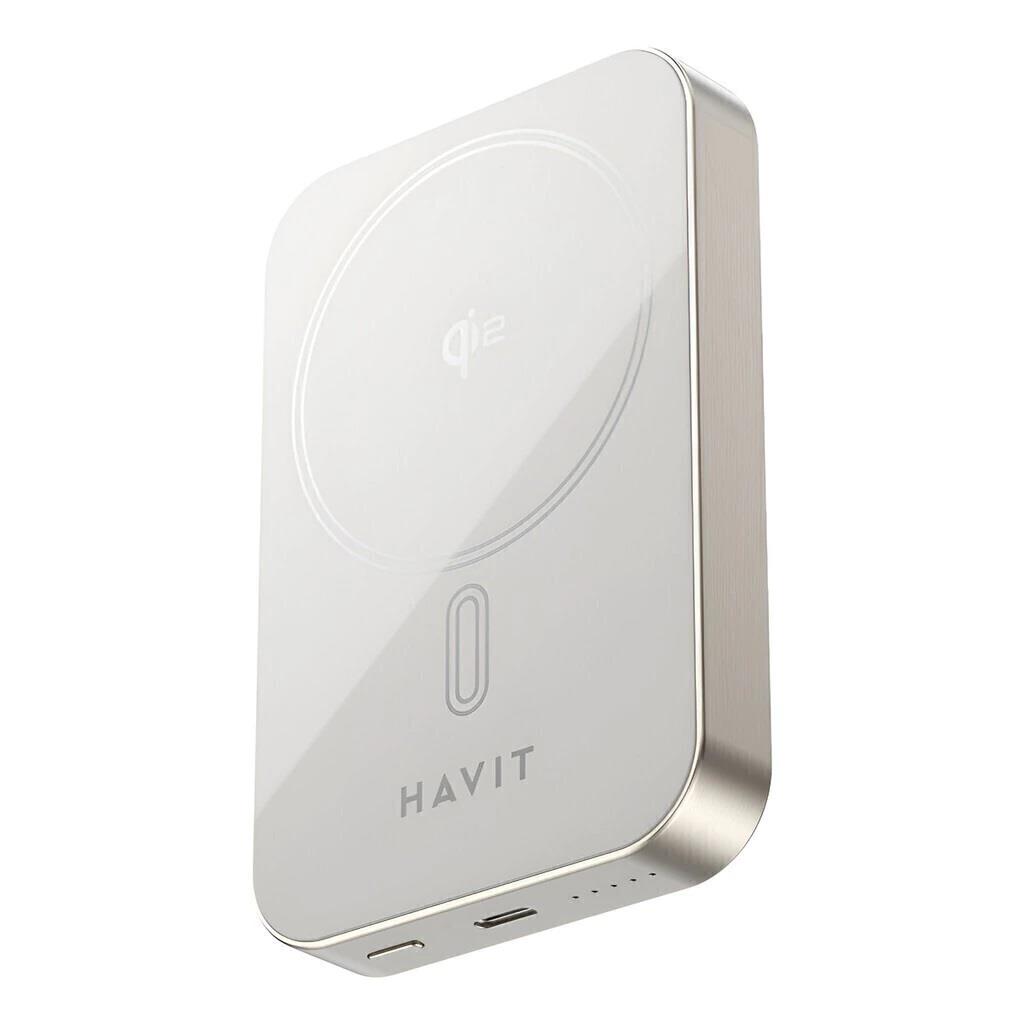 HAVIT POWER BANK 10000 MAH PB5228 WITH MAGNETIC WIRELESS CHARGER