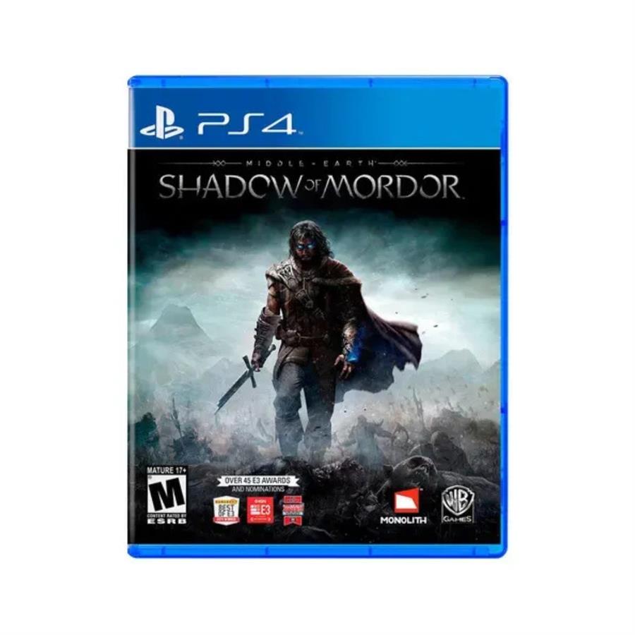 SHADOW OF MORDOR MIDDLE EARTH JUEGO PS4 ABIERTO