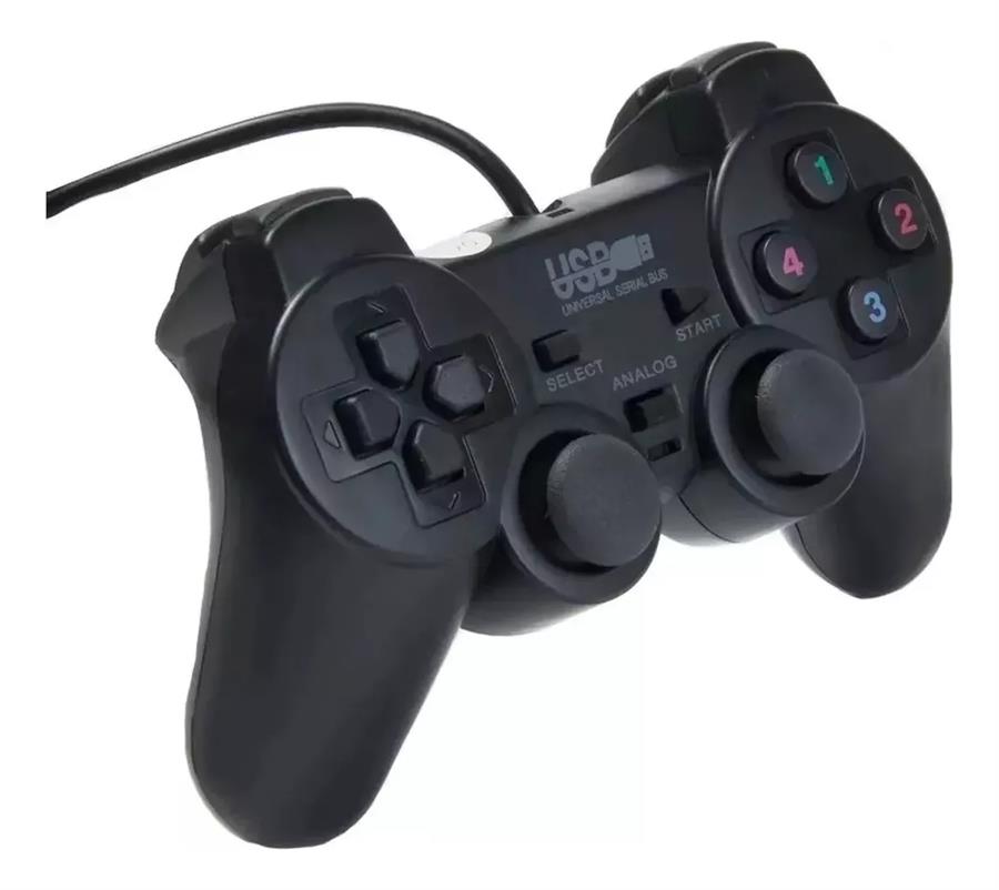 JOYSTICK PC NEGRO ALTERNATIVO CON CABLE