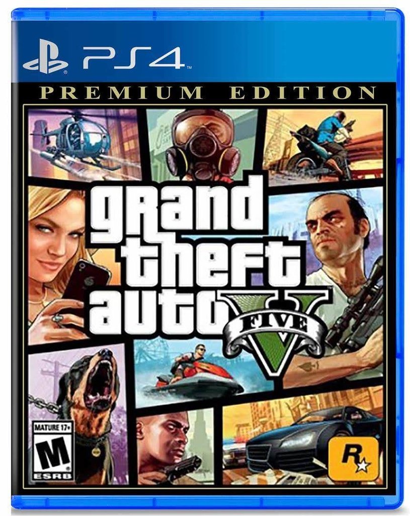GRAND THEFT AUTO V GTA V PREMIUM EDITION JUEGO PS4