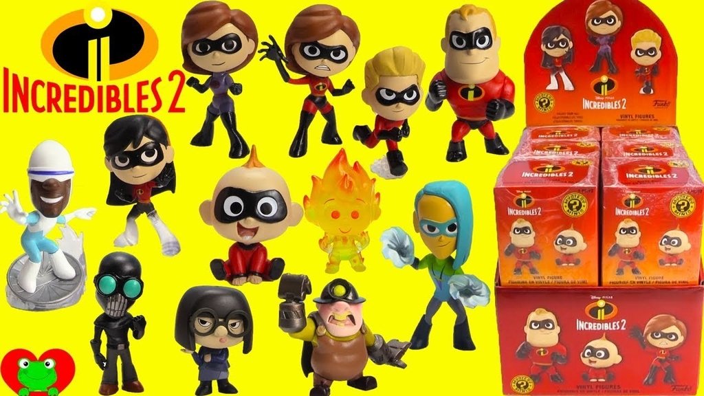 FUNKO MYSTERY MINIS INCREDIBLES 2 VYNIL FIGURE