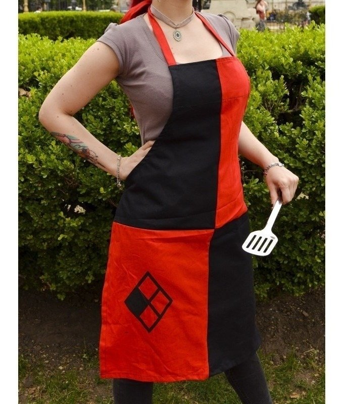 DELANTAL DC HARLEY QUINN