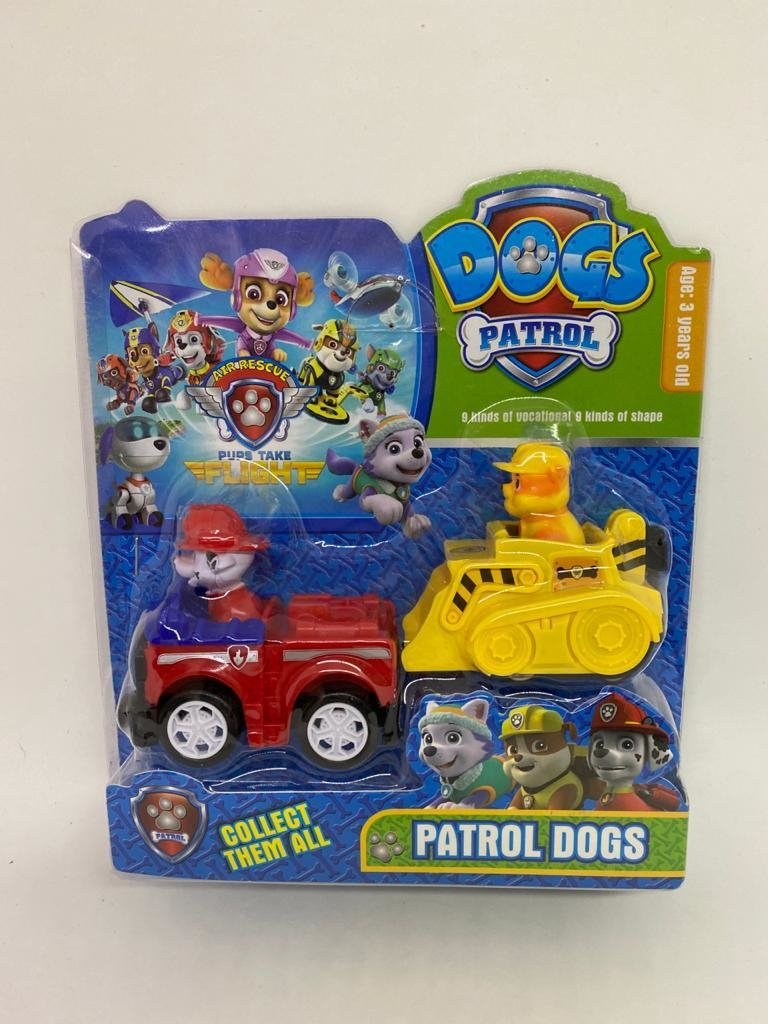 PAW PATROL X 2 FIGURAS
