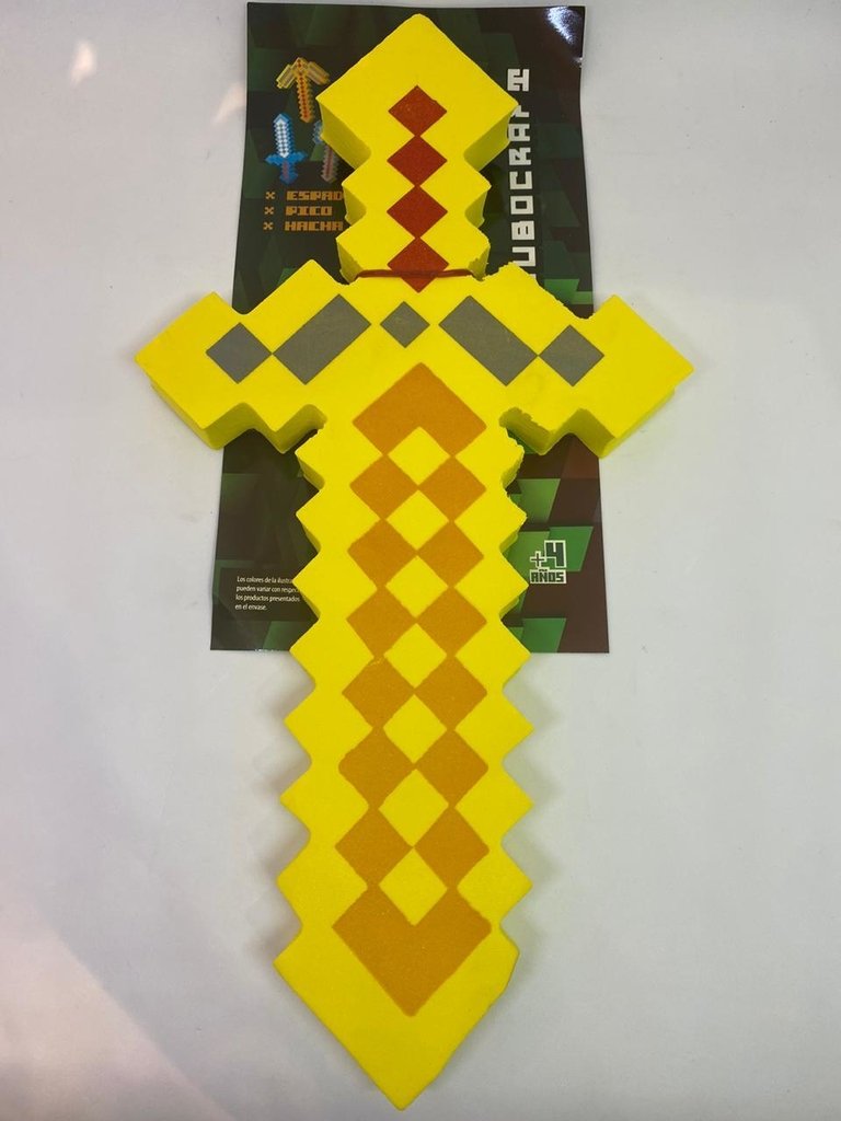 MINECRAFT ACCESORIOS ESPADA ANCHA