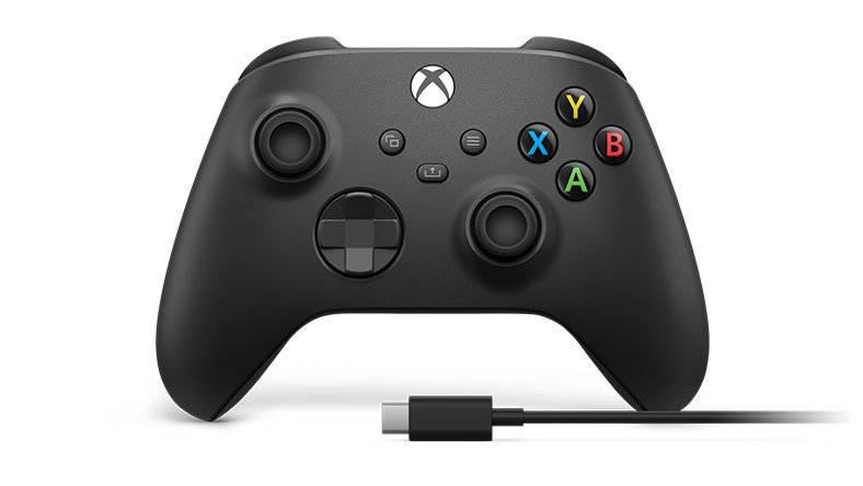 MICROSOFT JOYSTICK XBOX SERIES X / S BLACK + USB-C